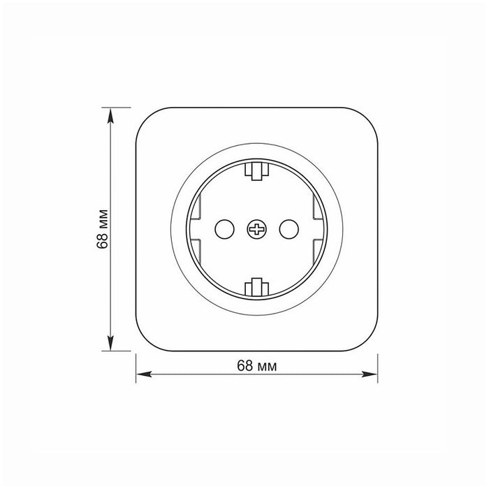OPEN CONTACT TYPE SHUKO 16A VF-BNS21G-BG BINERA VIDEX - GRAPHITE