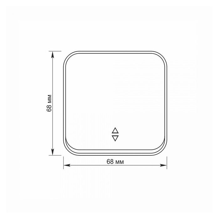 OPEN MOUNT DEVIATOR KEY VF-BNS11P-W BINERA VIDEX