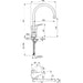 VIDIMA SEVA S KITCHEN MIXER - Смесители за кухня<<<Кухня<<<Praktiker&&&Кухненски смесители<<<Кухня<<<Technopolis