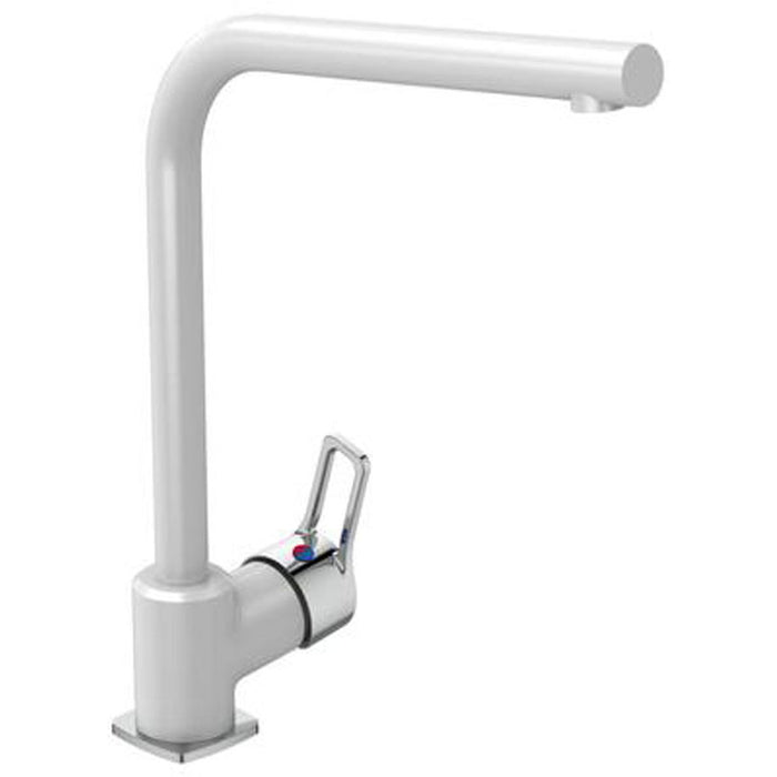 KITCHEN MIXER WITH GRANITE COVER VIDIMA SEVA TOP WHITE
