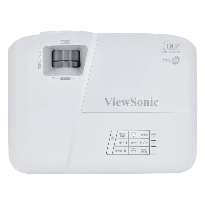 Viewsonic PA503S data projector 3600 ANSI lumens DLP SVGA (800x600) Desktop projector Grey,White - Бизнес
