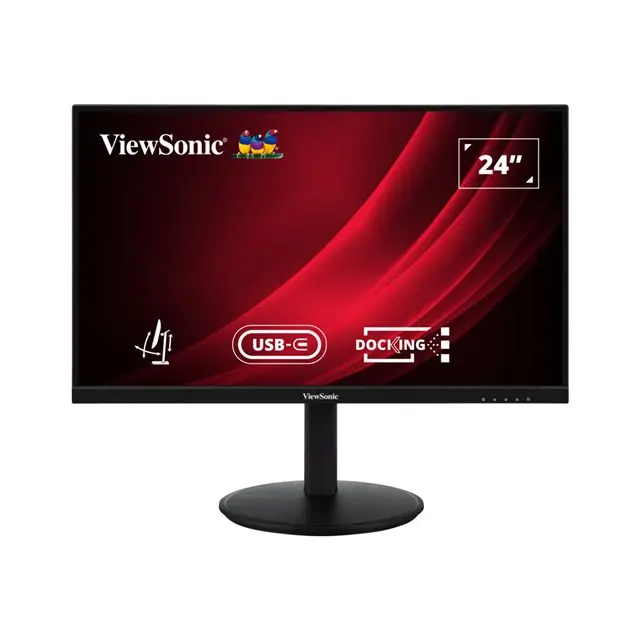 VIEWSONIC VG2409U-2 24inch FHD LED 100Hz 300cd/m2 5ms HDMI DP USB-C 65W DaisyChain 2x2.5W speakers - Консюмър и гейминг