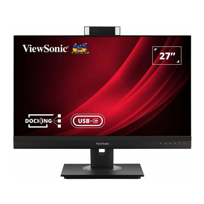 VIEWSONIC VG2756V-2K 27inch 16:9 1920x1080 Frameless IPS Monitor with Webcam HDMI DP USB