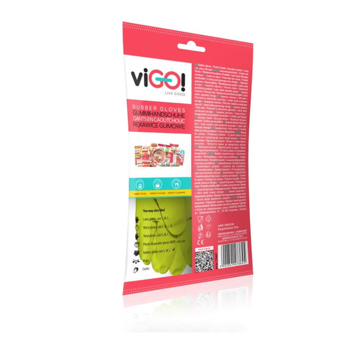 HOUSEHOLD RUBBER GLOVES M PREMIUM VIGO