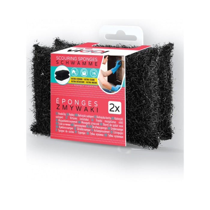 SPONGE FOR DISHES STRONG 2PCS. PREMIUM VIGO