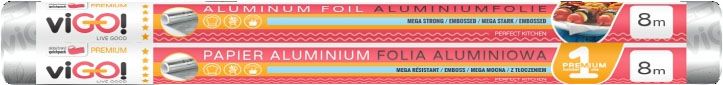 ALUMINUM FOIL FOR GRILL 8 M PREMIUM #1 VIGO