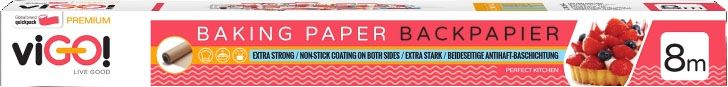 BAKING PAPER 8 M PREMIUM VIGO