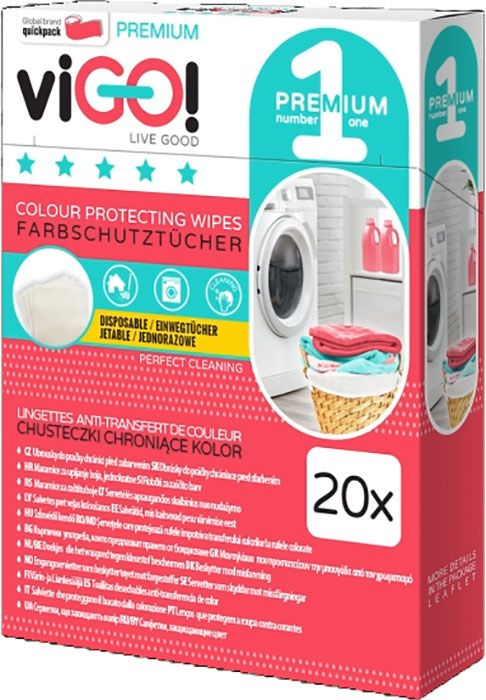 COLOR CATCHING TOWELS 20 PCS. PREMIUM #1 VIGO