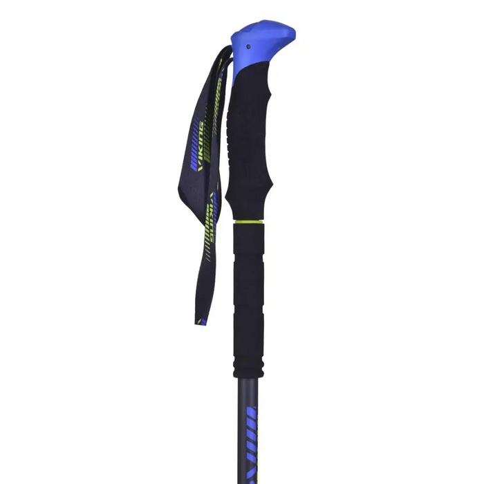 VIKING CARBO LITE TREKKING POLES BLACK/LIME - Poles for Nordic Walking and trekkingSIA-KNT<<<Sport