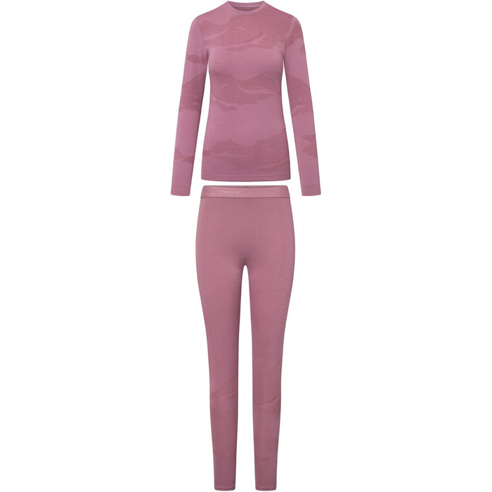 VIKING Gasher Lady Set Merino women's underwear, size M, pink