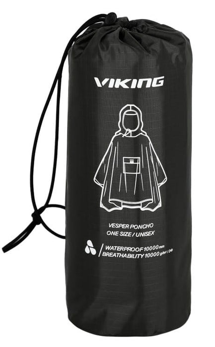 Adult rain poncho VIKING Vesper greenAdult rain poncho VIKING Vesper black