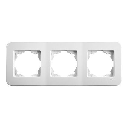 FRAME TRIPLE HORIZONTAL WHITE VIKO BY PANASONIC Rollina