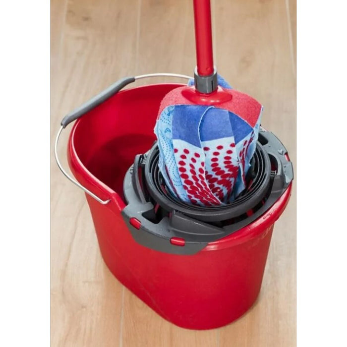 Cleaning bucket Vileda SuperMocio Red 30 x 29 x 38 cm 10 L