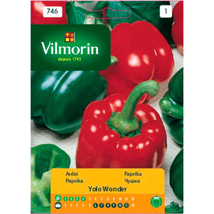 VILMORIN PEPPER SEEDS - Семена<<<Семена луковици и разсад<<<Градина<<<Praktiker