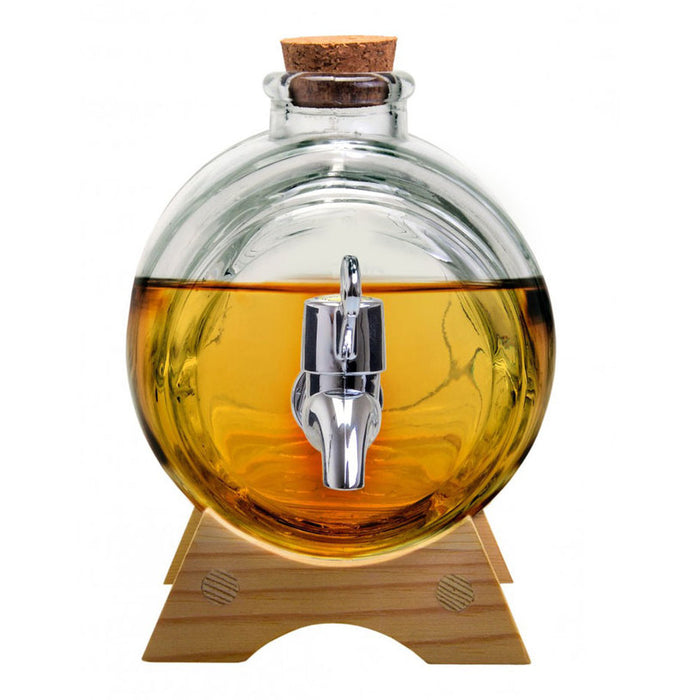 GLASS DISPENSER FOR ALCOHOL KEG 1 L VIN BOUQUET