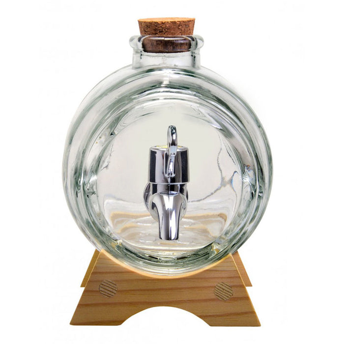 GLASS DISPENSER FOR ALCOHOL KEG 1 L VIN BOUQUET