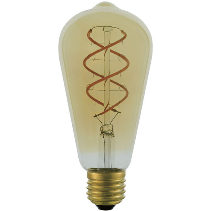LED BULB E27 4W 2200K ST64 FILAMENT VINTAGE VITO LEDISONE