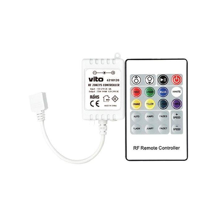 IR CONTROLLER RGG 12V(72W)-24V(144W) VITO