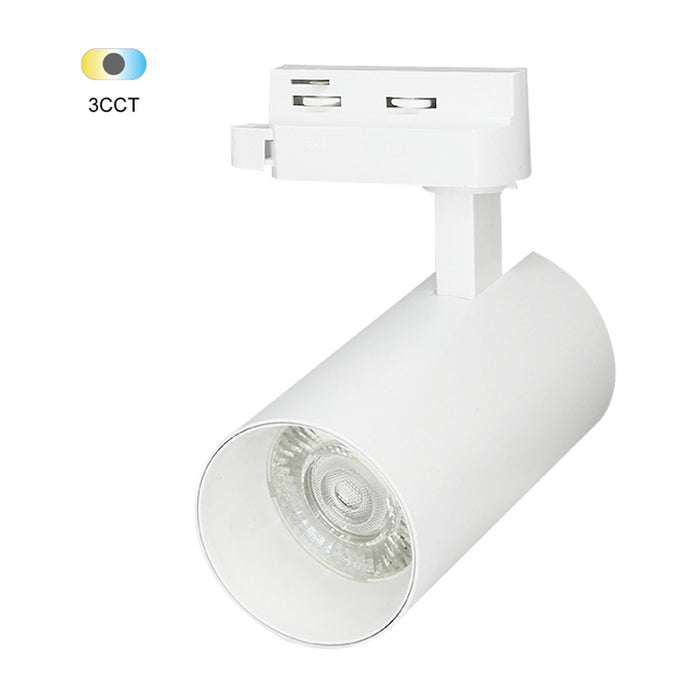 LED SPOT 20W FOR THE RAIL WHITE 3000-6000K VITO MONOLINO