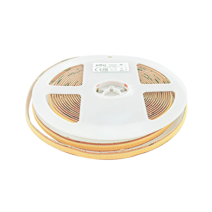 LED STRIP COB CUT FREE 12W 4000K IP20 5M 24V 720/1 VITO
