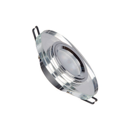 LED MOON GLASS ELLIPSE VITO CRYSTAL