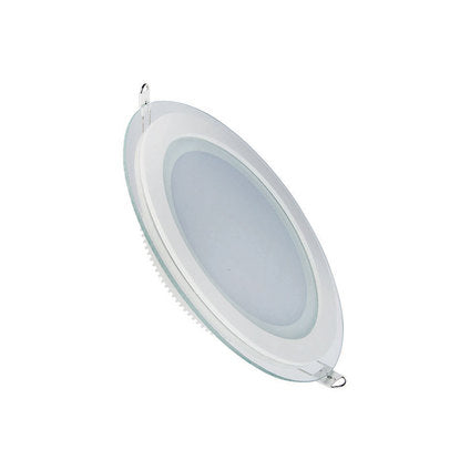 LED PANEL ROUND GLASS 6W SMD 3000K 7.5 CM VITO LENA