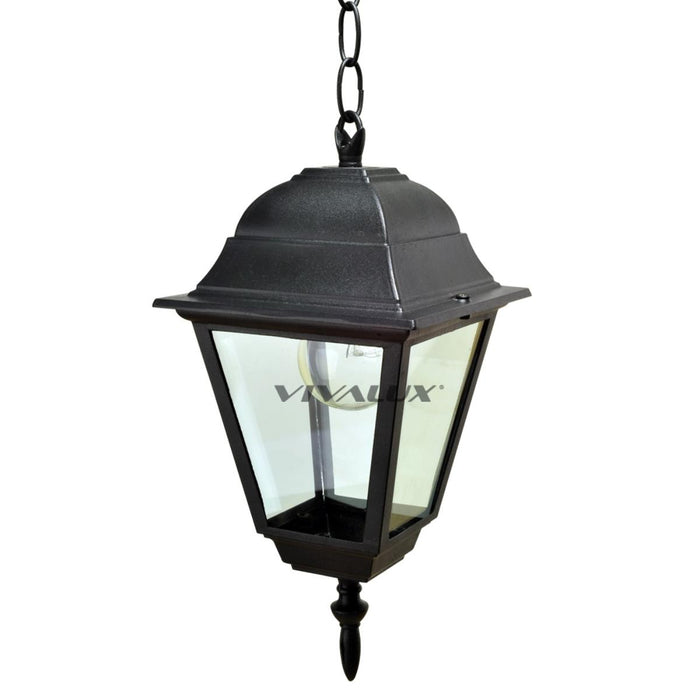 GARDEN LANTERN RIGA HANGING BLACK
