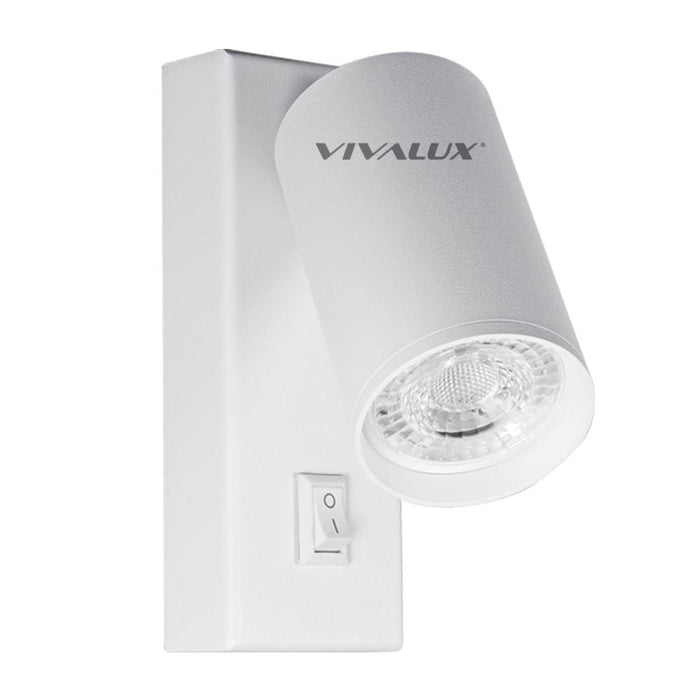 WALL SPOTLIGHT WITH SWITCH GU10 LUX W