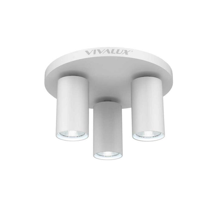 SPOT 3XGU10 WHITE VIVALUX LUX