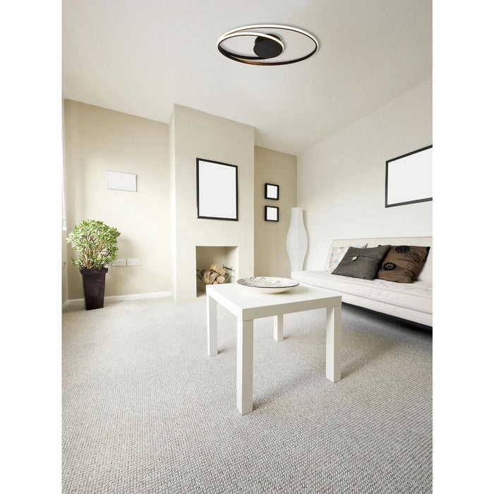 LED CEILING LAMP 38W 4000K 1692LM BLACK VIVALUX ODEON