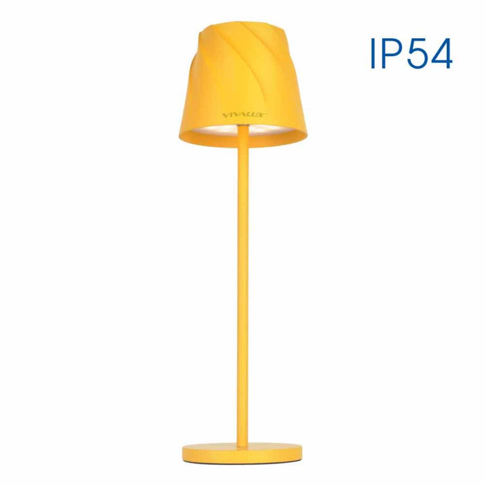 USB DESK LAMP 3W 4000K IP54 DIMMABLE YELLOW VIVALUX ESTELLA