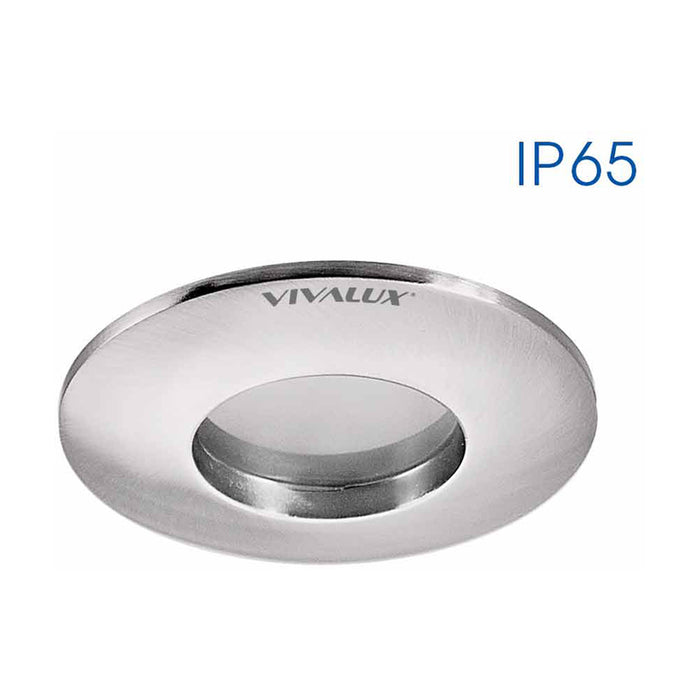 MOON CIRCLE MOISTURE PROTECTED NICKEL MAT SL120 Ф86MM IP65 VIVALUX MICA