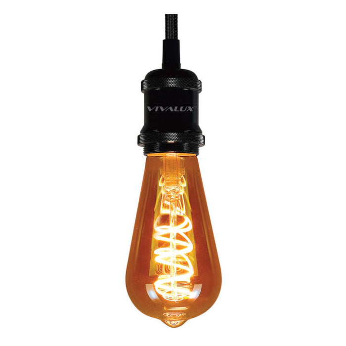 LED BULB VINTAGE E27 4W 2200K 300LM DST64 DIMMABLE VIVALUX