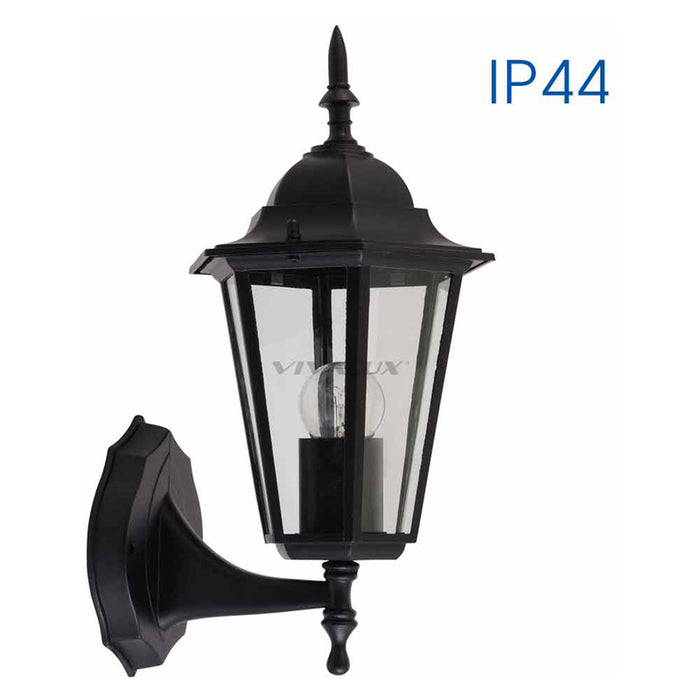 GARDEN LANTERN LOWER BRACKET BLACK E27 VIVALUX MARIBOR