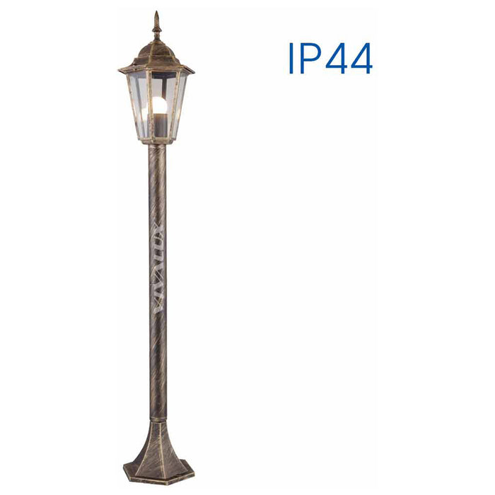 GARDEN LANTERN STANDING 106CM GOLDEN E27 VIVALUX MARIBOR