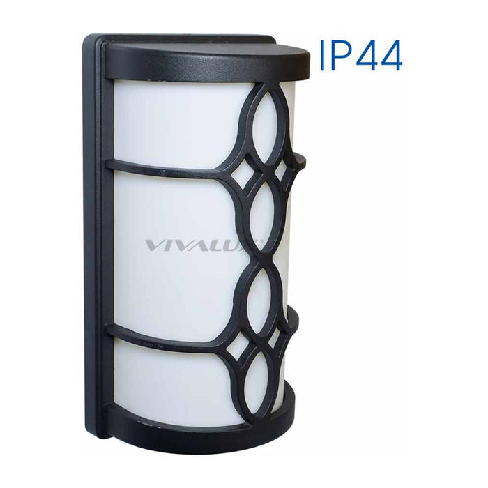 DAKAR FACADE LAMP E27 IP44 BLACK VIVALUX DAKAR