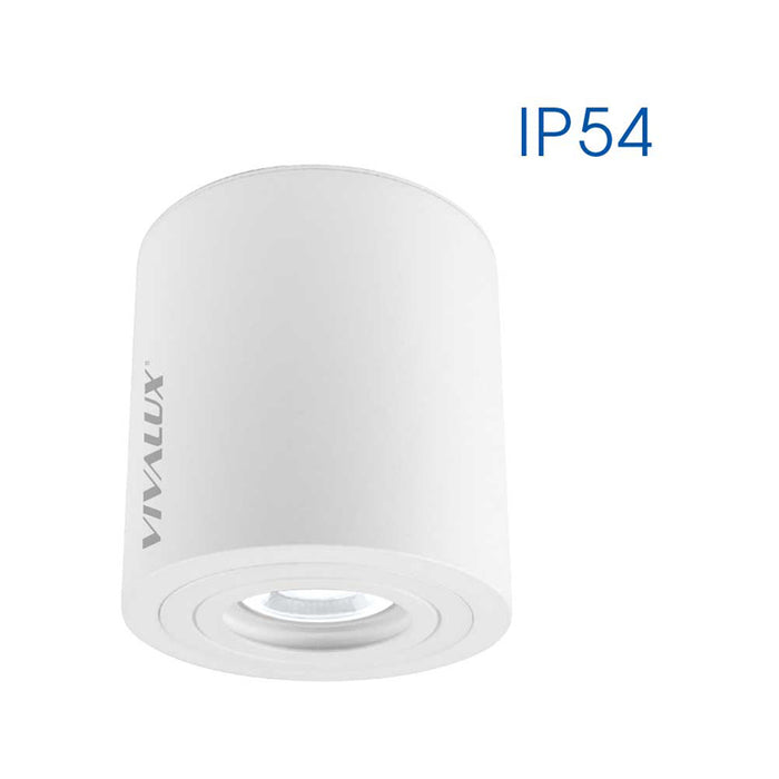 MOON FOR OUTDOOR MOUNTING GU10 WHITE IP54 VIVALUX INEZ