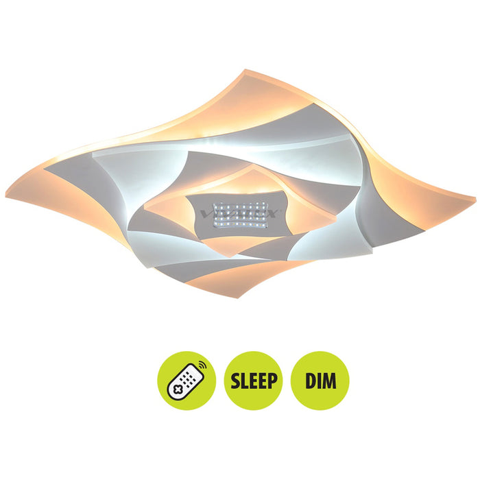 LED CEILING LIGHT 63W 4000K WITH REMOTE CONTROL VIVALUX SAVOY