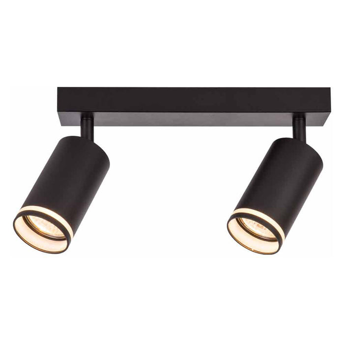 LED LINEAR SPOT 2XGU10 BLACK VIVALUX KING