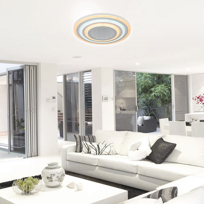 LED CEILING LAMP 75W 4000K 50CM WITH REMOTE VIVALUX SATURN