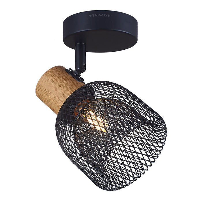 SPOTLIGHT E27 BLACK VIVALUX BRIA