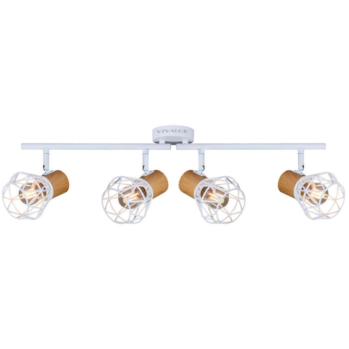 SPOT 4XE27 WHITE VIVALUX FRODO