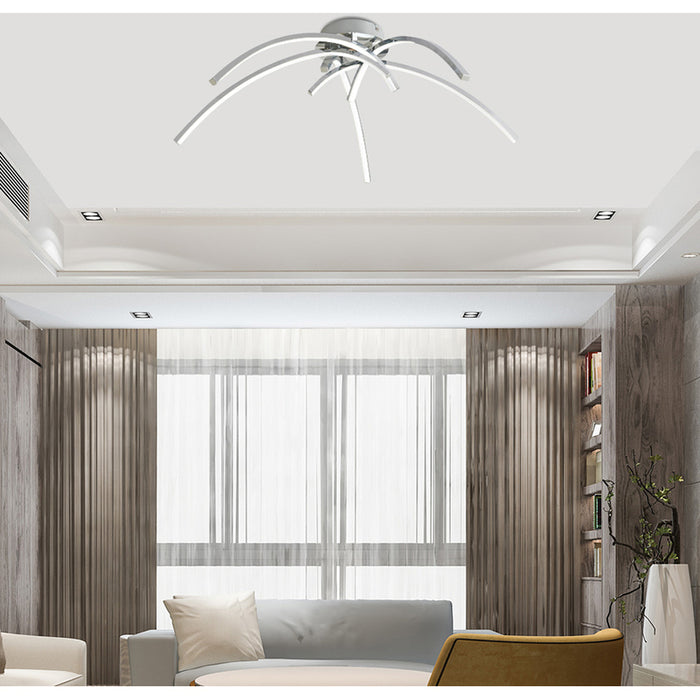 LED CEILING LAMP 36W 3000-6400K 2620LM 60CM CHROME VIVALUX LOREIN