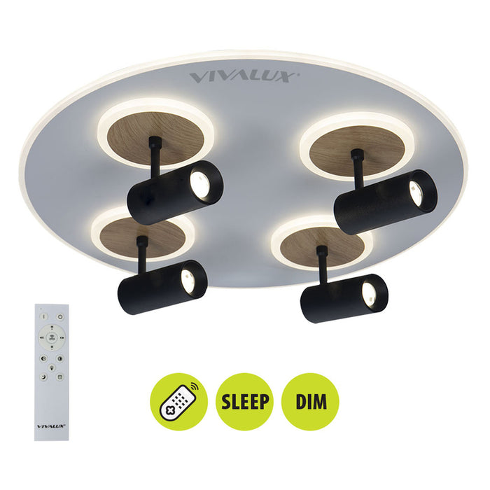 LED CEILING LAMP 74W 3000-6000K 4903LM 50CM VIVALUX DOROTHY
