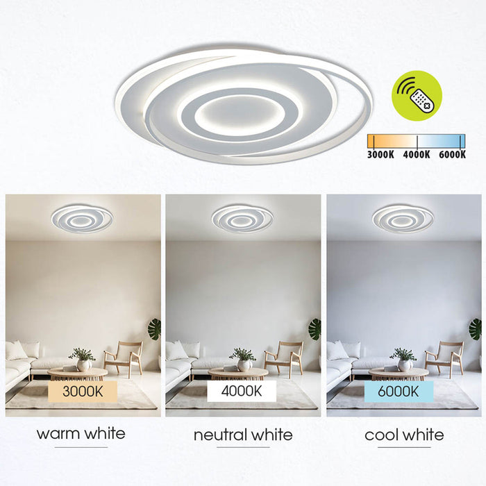 LED LAMP 88W 3000-6000K 5819LM WHITE DU VIVALUX TILDA