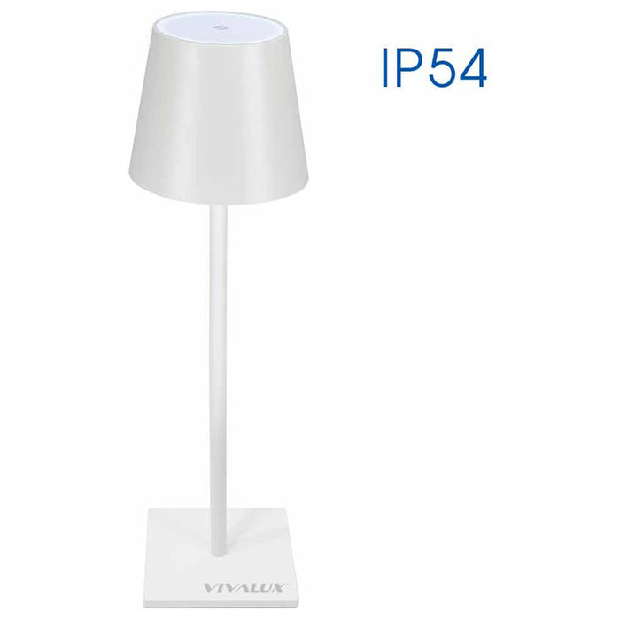 LED DESK LAMP 3W 4000K 230LM WHITE VIVALUX FRIDA