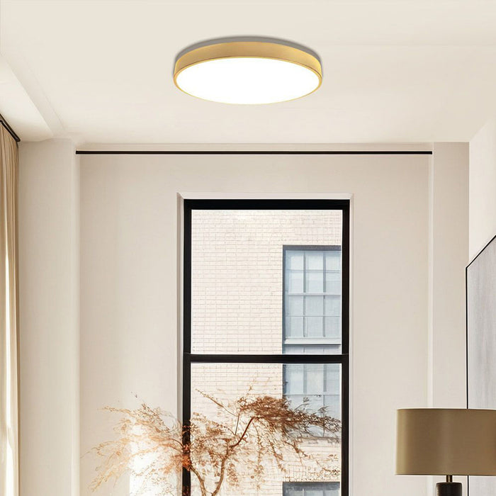 LED CEILING LAMP 35W CCT 40CM GOLD 40CM GOLD VIVALUX LUKA