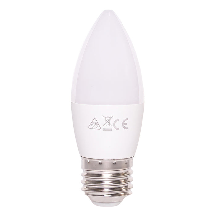 LED BULB E27 6W 480LM 4000K CANDLE VIVALUX