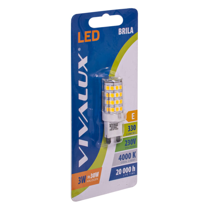 LED BULB G9 3W 280LM 4000K VIVALUX