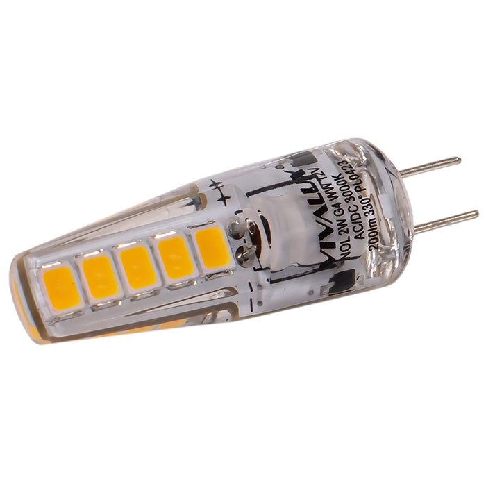LED BULB G4 2W 200LM 3000K 12 AC/DC VIVALUX